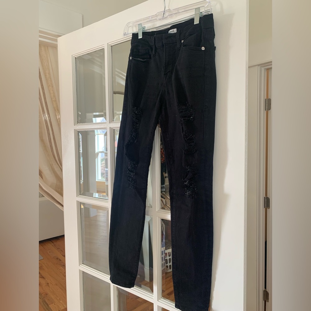 GOOD AMERICAN good legs skinny jeans